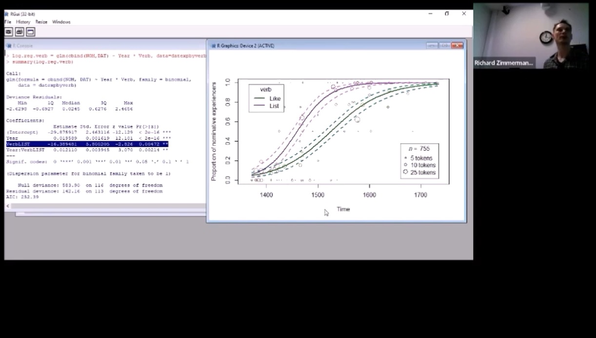 Thumbnail from one of the lecture recordings