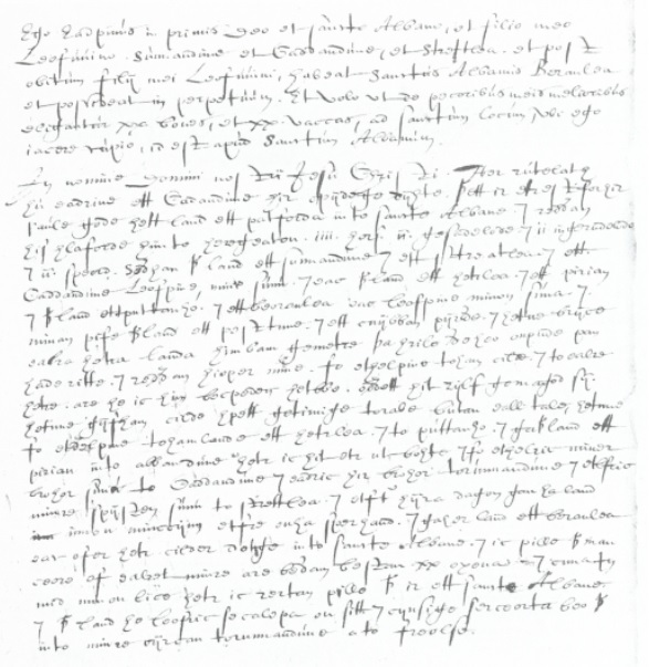 Lost cartulary St. Albans manuscript